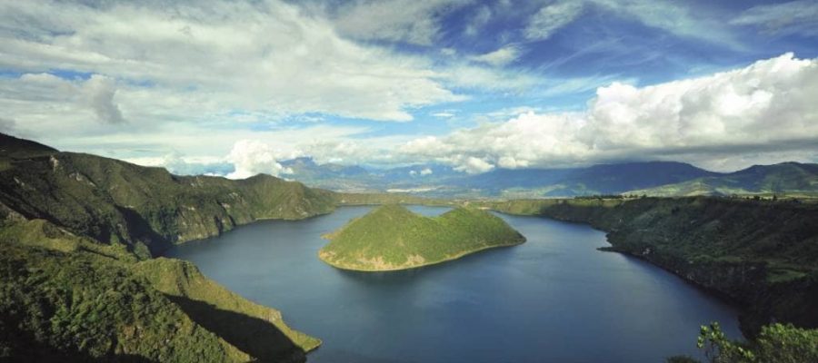 Der tolle Cuicocha Vulkansee - Ecuador Reisen