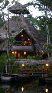 Sacha Lodge im Amazonas Regenwald