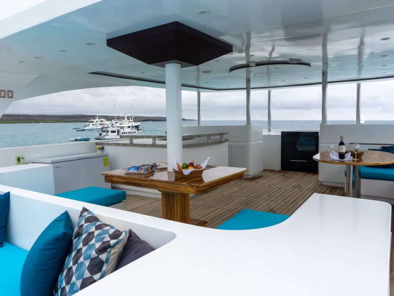 Galapagos cruise Grand Majestic sun deck